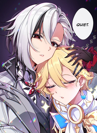 Futa Arlecchino x C*untboy Aether x Futa Furina