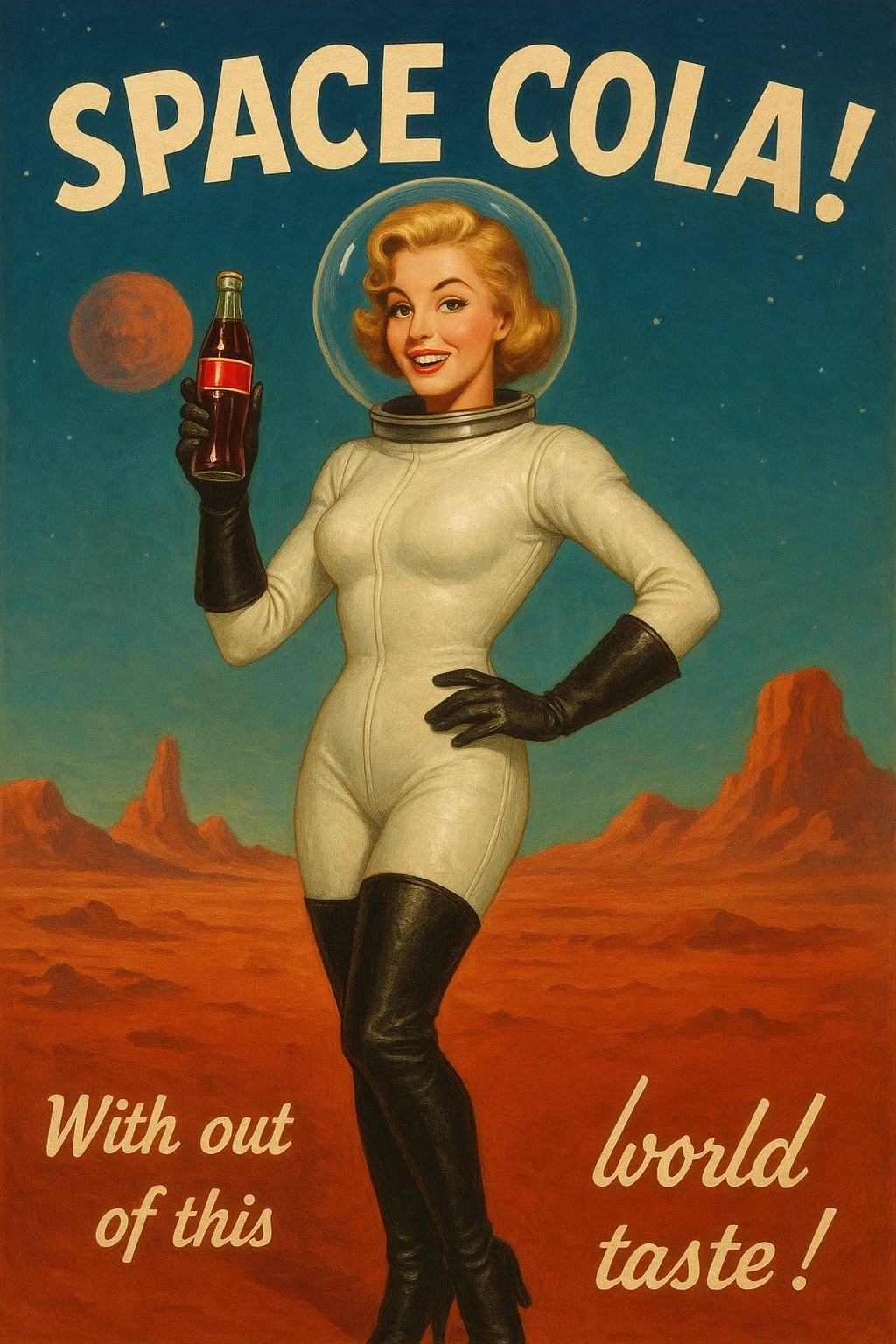 The Space Cola Girl