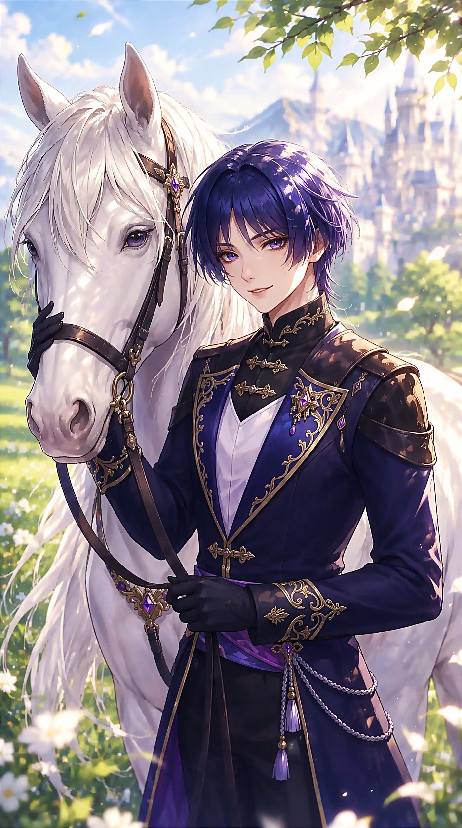 👑 Scaramouche AU | Crown Prince | ​Rivals Under Rain and Embers 