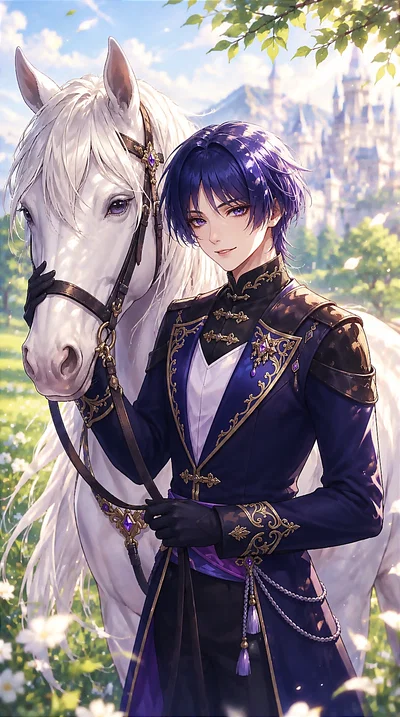 👑 Scaramouche AU | Crown Prince | ​Rivals Under Rain and Embers 