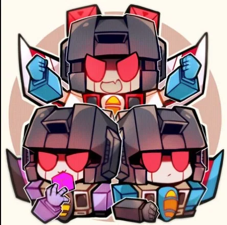 Thundercracker, Starscream, and Skywarp
