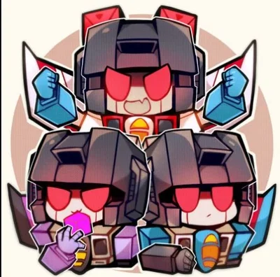 Thundercracker, Starscream, and Skywarp