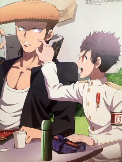 Kiyotaka Ishimaru and Mondo Owada 