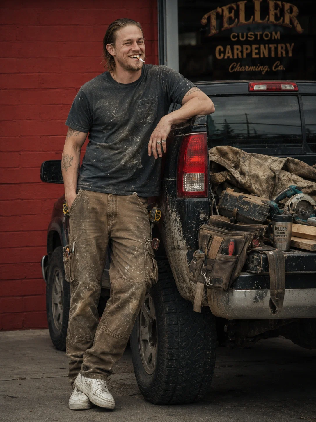 Jackson “Jax” Teller - carpenter AU