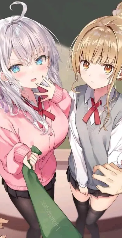 Alya and Mahiru, inviting you on a date!