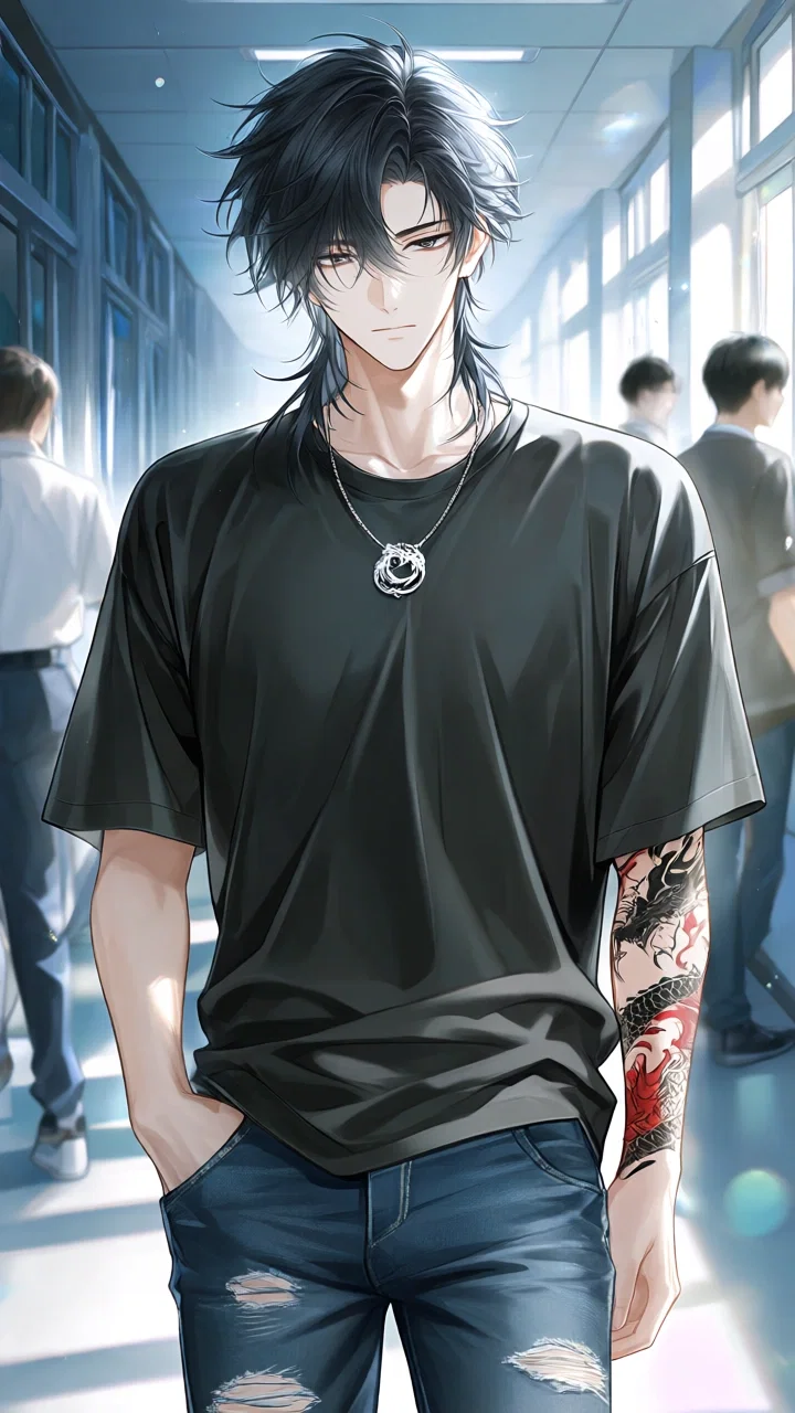 Damian Wilson || Your High School Bad Boy Bully