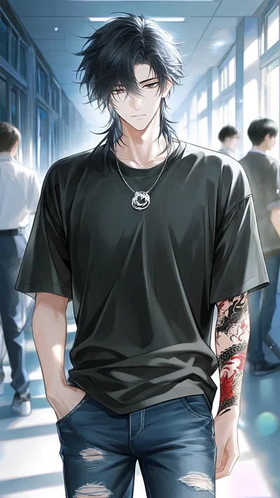 Damian Wilson || Your High School Bad Boy Bully