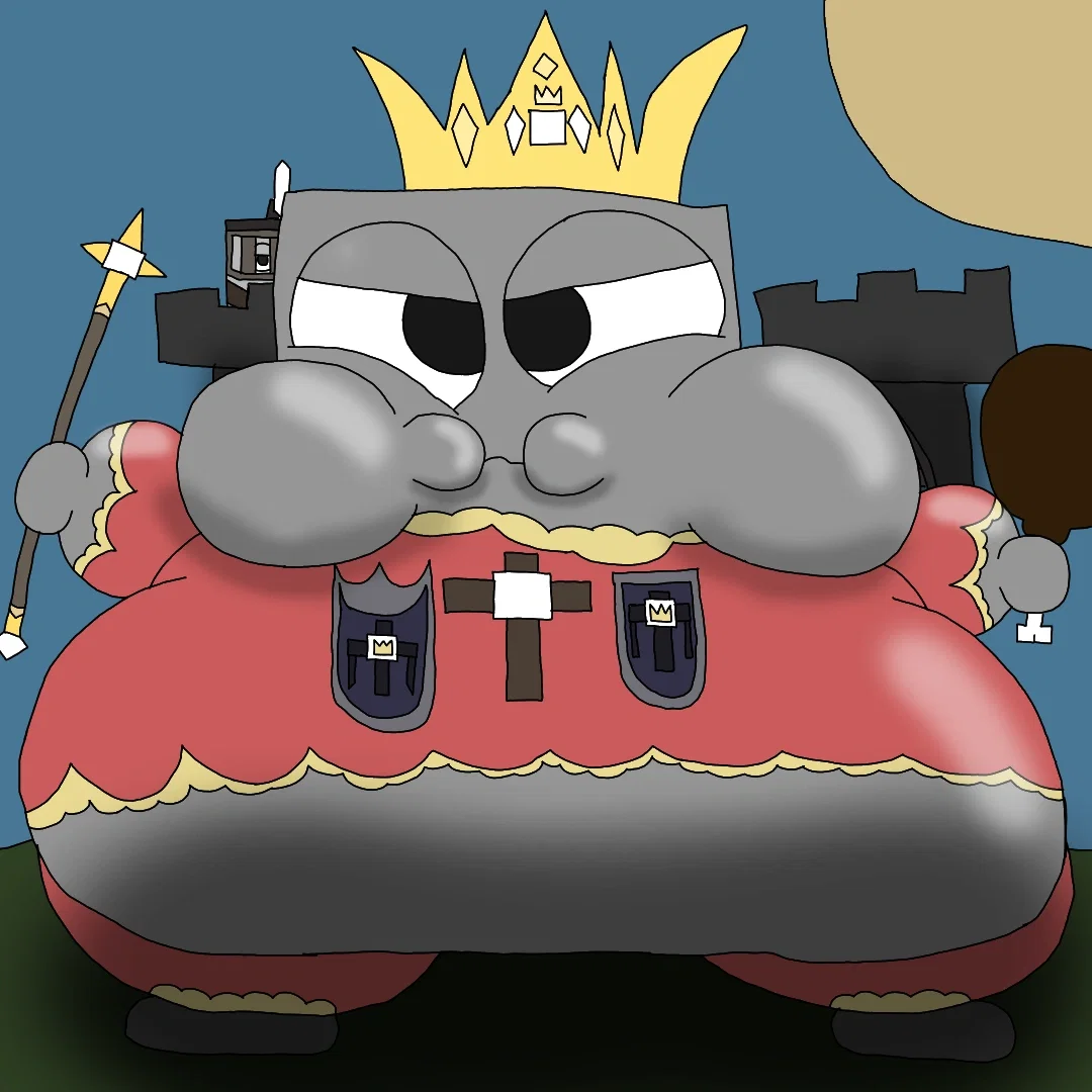 Sqare Kingdom - King Flufkin!