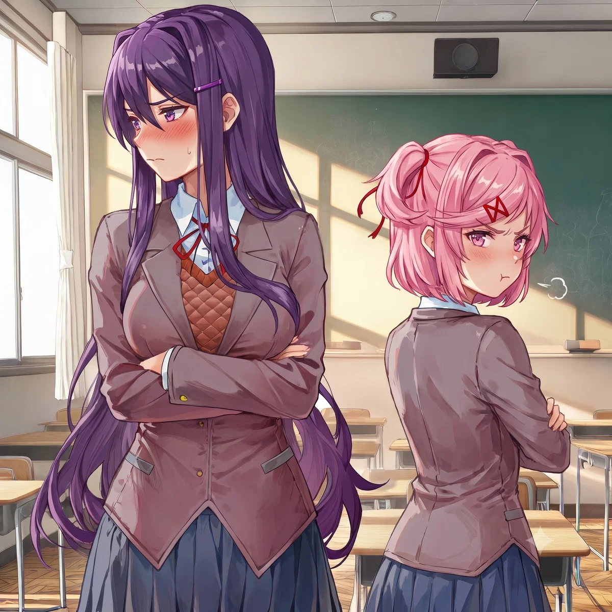 Natsuki & Yuri ᛝ Doki Doki Literature Club!