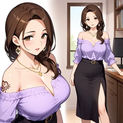Your wife hides something from you.