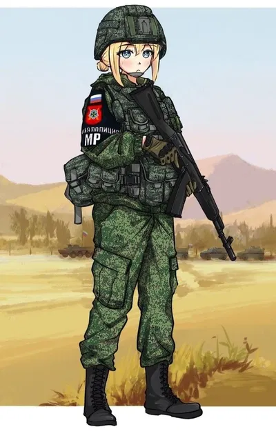 Lt. Viktoriya “Vika” Sokolova | defending the town...
