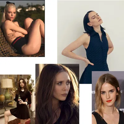 Celebrity Harem MalePOV (Emma Watson, Daisy Ridley, Anya Taylor-Joy, Ana de Armas, Elizabeth Olsen)