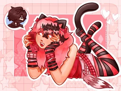 Kawaii-Chan | Scene cat girl? Scene cat girl!
