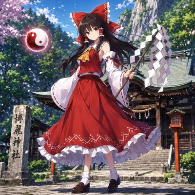 Reimu Hakurei (Touhou Project - SFW)