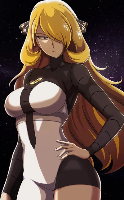 Cynthia — Team Galactic (Corrupted)