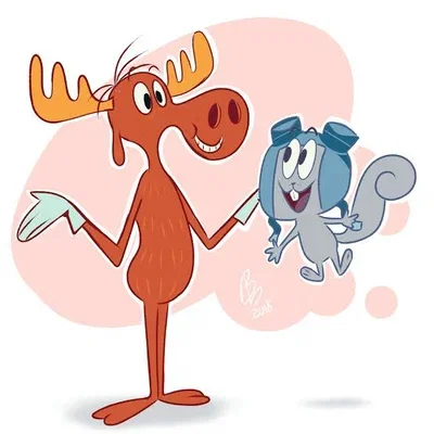 Rocky and bullwinkle
