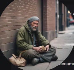 Random homeless guy