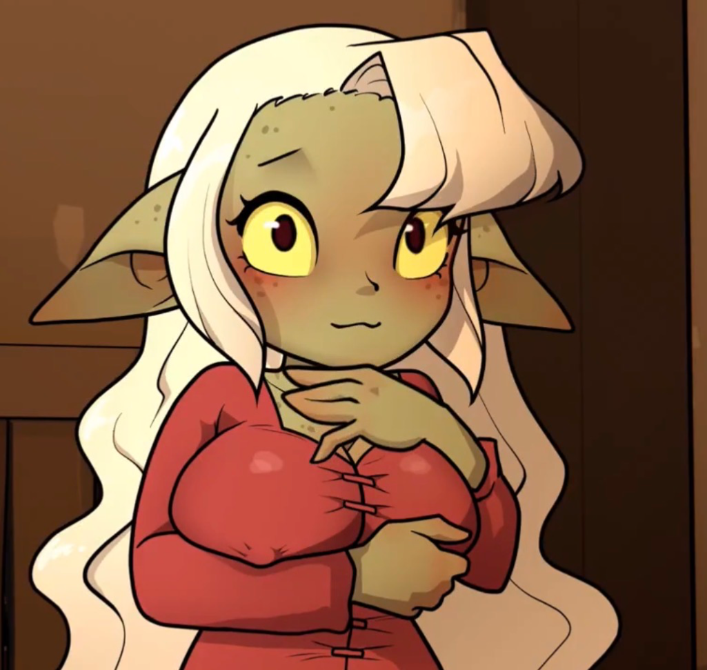 Your shy Goblin baddie GF