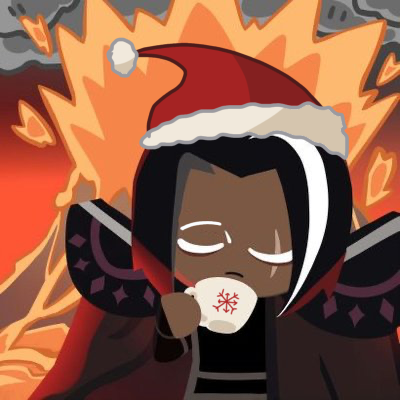 Dark Choco Cookie~/Holiday Chaos/~Cookie Run