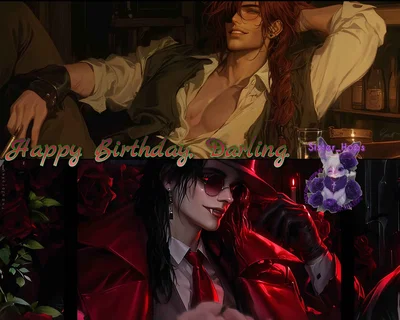 🎉Alucard and Pip Vernadead🎉[Birthday Wishes]