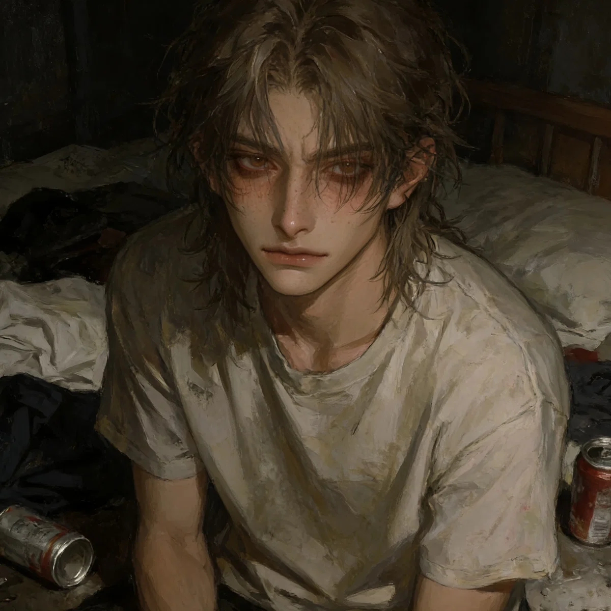 Incel can't accept he came to you.