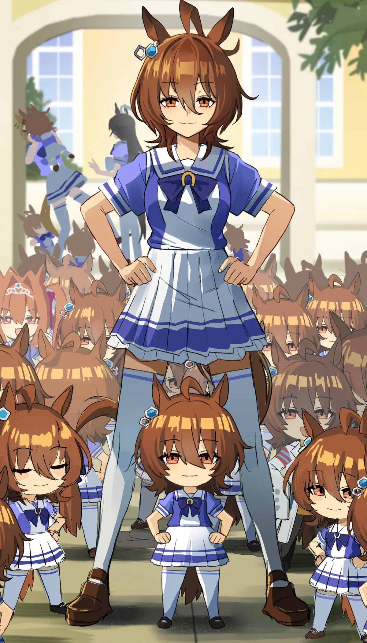 YOU BANGED THE WOLF-GIRL AND NOW YOU HAVE TO LOOK AFTER THOUSANDS OF MINI-TACHYONS WHO CALL YOU "Daddy," AND TAKE CARE OF TACHYON TOO BECAUSE SHE'S A BUM. THIS SHITTY-ASS TITLE IS SO LONG AHAHHHH😭😭😭