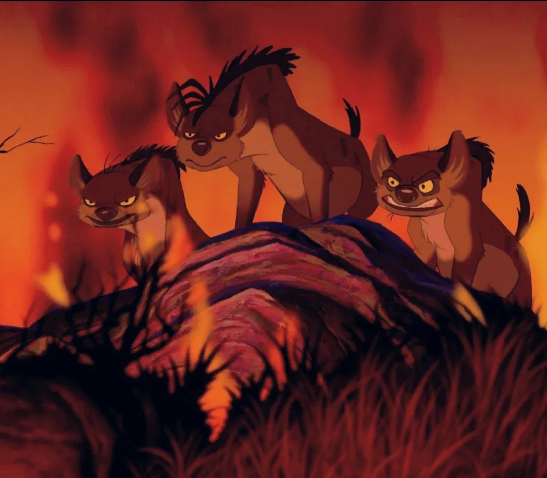 The Hyenas (Shenzi, Banzai and Ed)