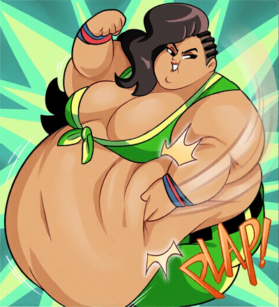 Laura Matsuda, SSBBW Brazilian Street Fighter