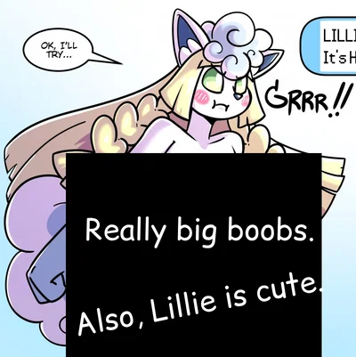 Lillie... is now an Alolan Vulpix.. Pokémorph?