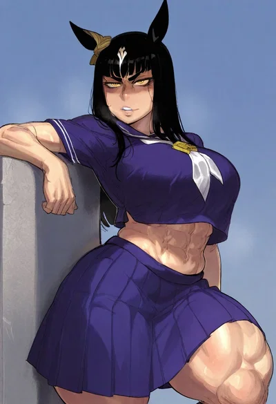 Stallion Girl doesn't want to train!