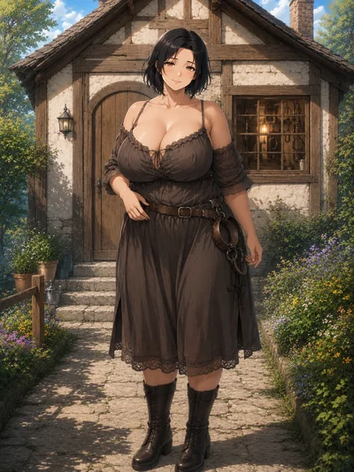 Former Monster-slave owner MILF