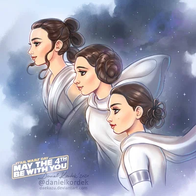 Padmé, Leia, Rey: Story