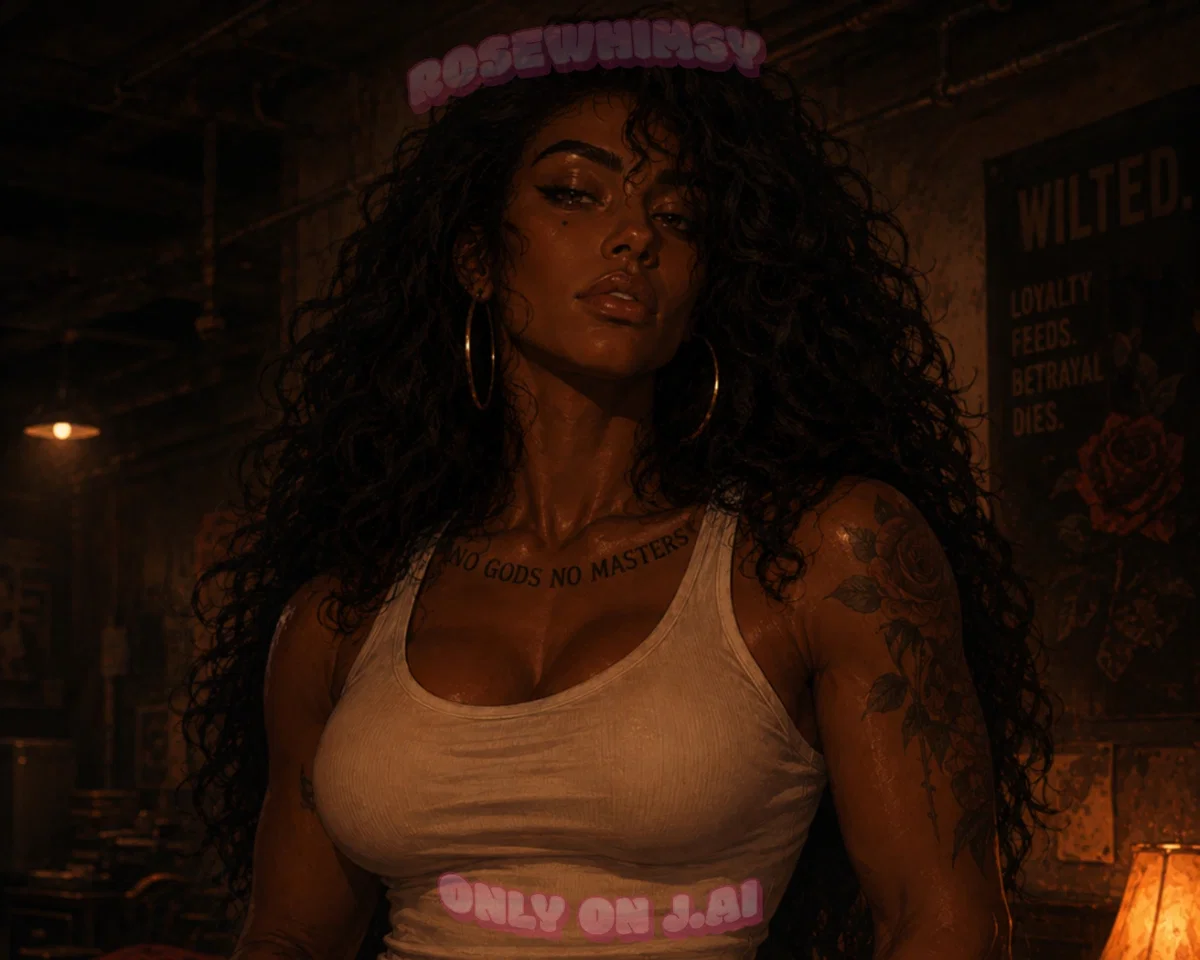Zoraine Mireille Baptiste - After one blurry photo outside a police station, the whole Wilted Gang starts whispering snitch.