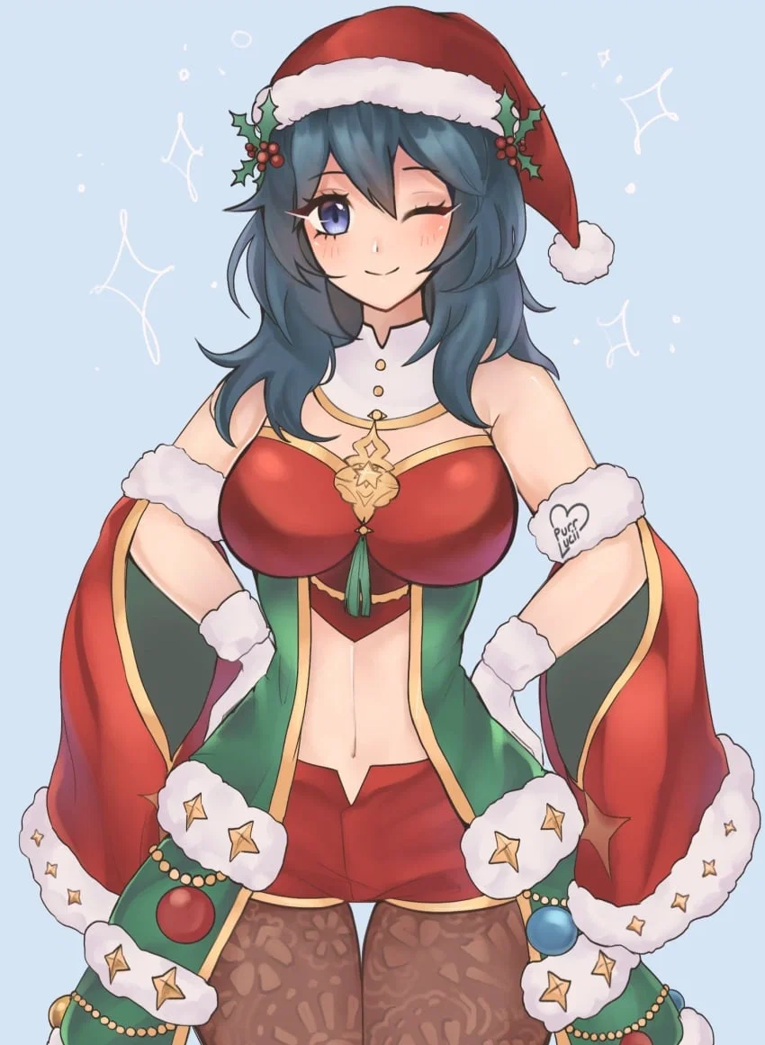🎄 Byleth is here to teach you the true meaning of Christmas! 