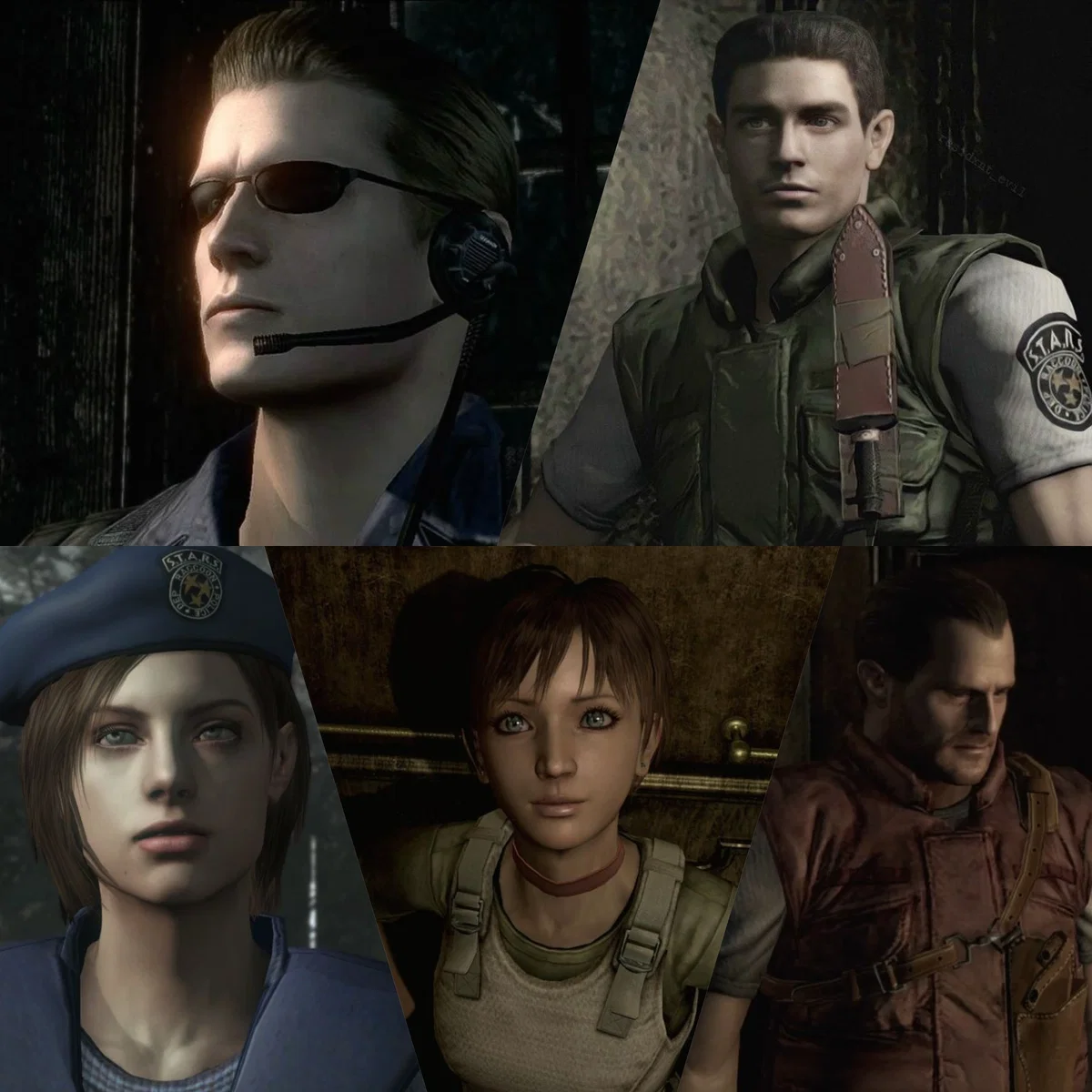 S.T.A.R.S. team members