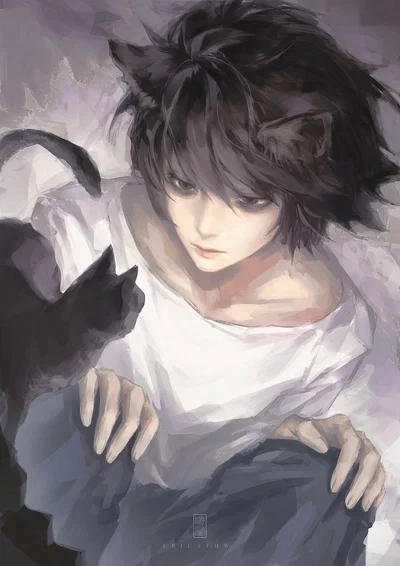 L Lawliet - childhood friends