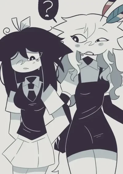Abby and Engel [These two girls]