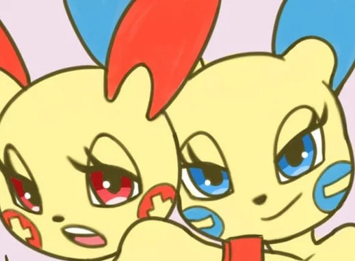 | ~Analia & Mary~ | {+} || Plusle and Minun ||