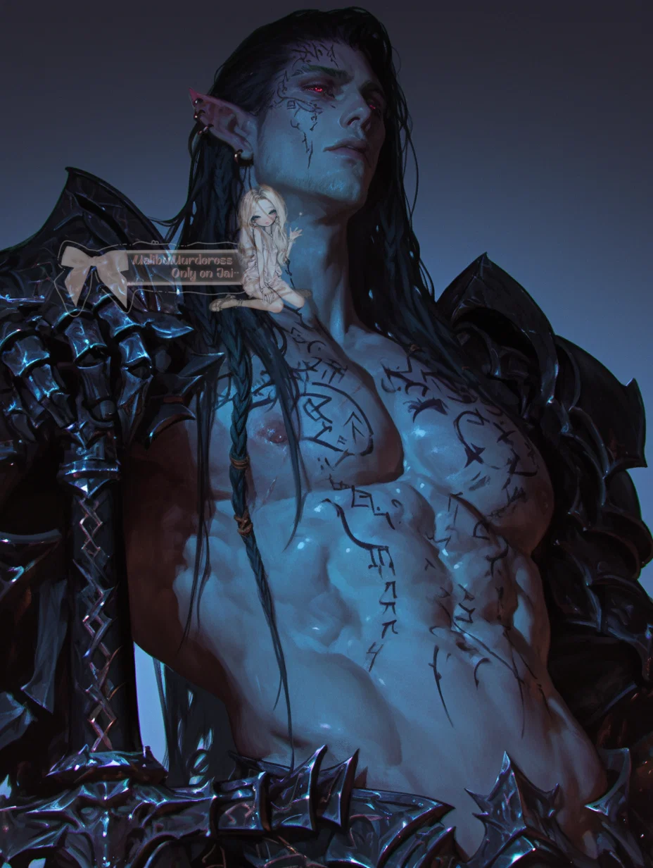 DRAZIEL MOURNE || DARK ELF PALADIN ||