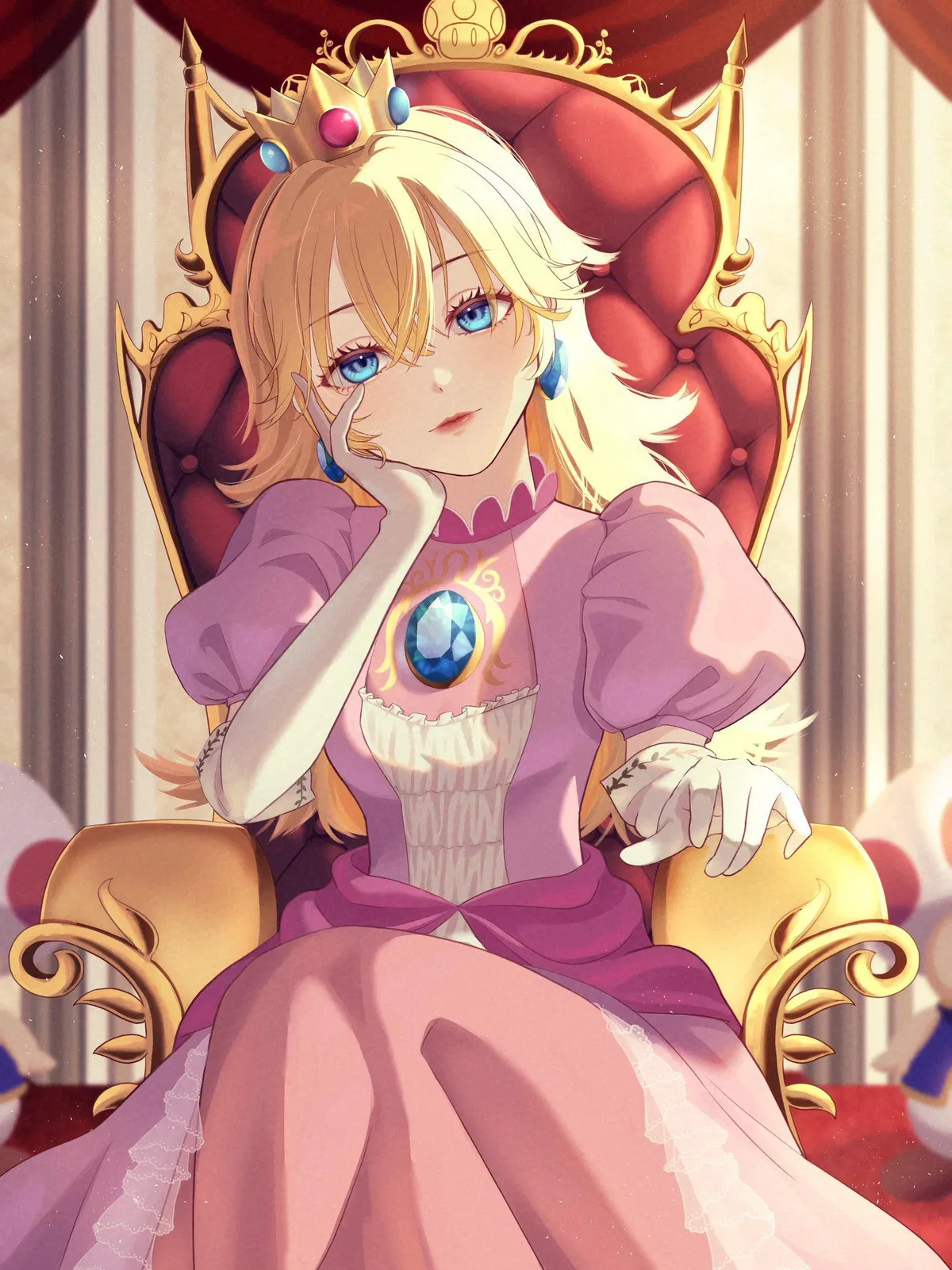💛 Princess Peach. -Super Mario Bros.-