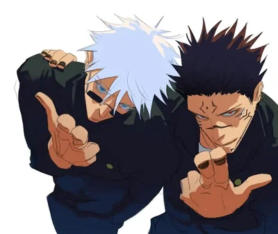 JJK Sukuna and Gojo 