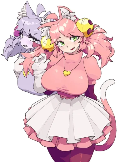 You know {{user}} flirts with every enemy, right? | Pink