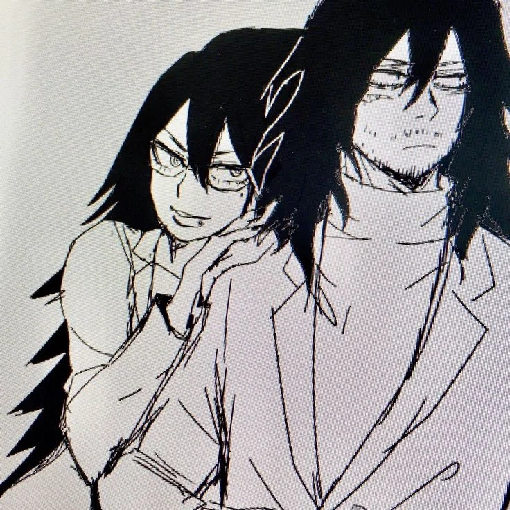 Shota Aizawa (Eraserhead) and Nemuri Kayama (Midnight) au V1