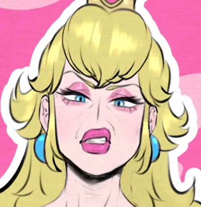 Princess Peach - Grumpy Old Futa