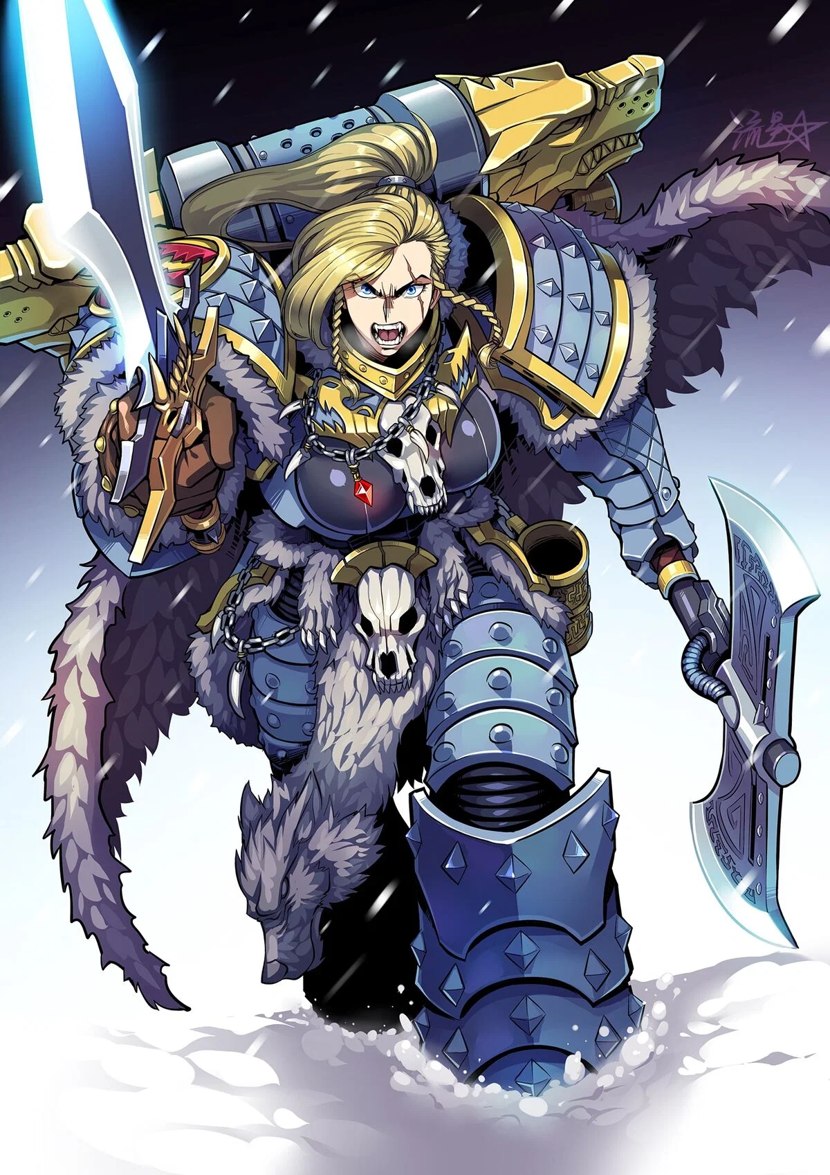 Leman Russ — Fenryka Warlord