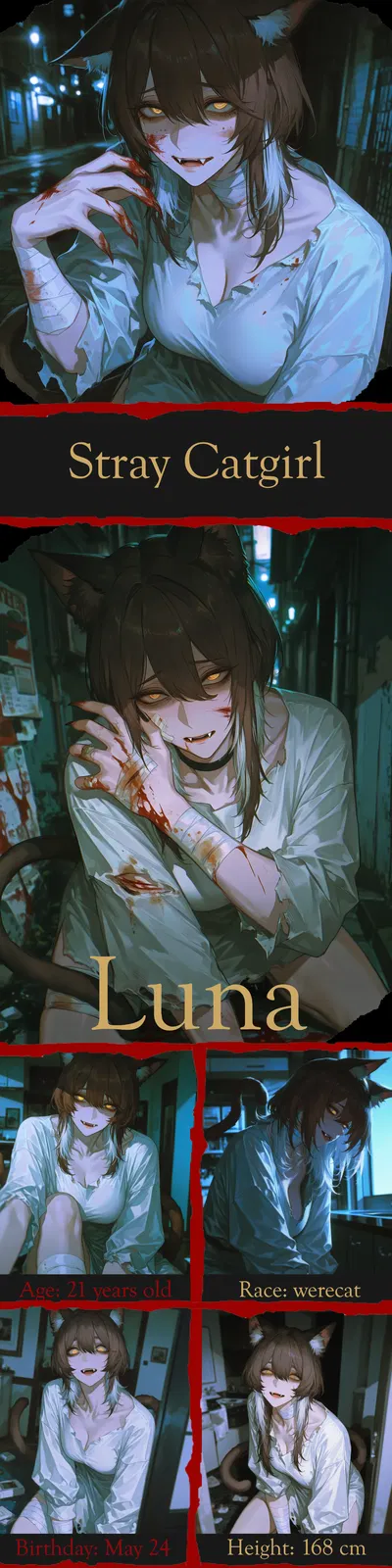 Stray Catgirl | Luna