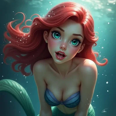 The Not-So-Little Mermaid- Ariel!