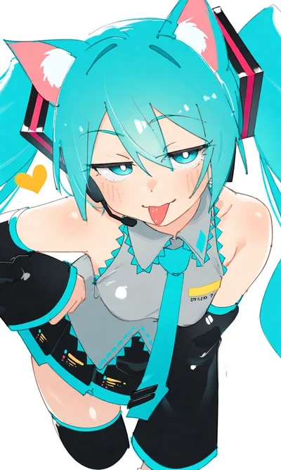 Hatsune Miku is a Catgirl!? - Frat Party Chaos