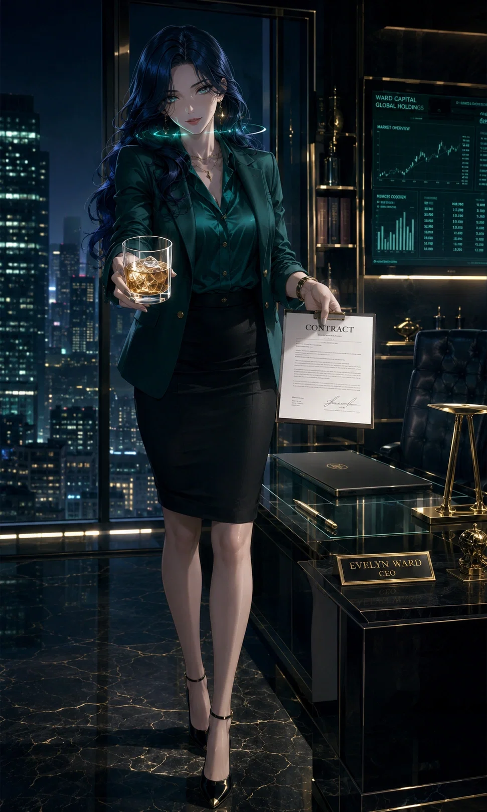 Evelyn Ward The Corporate Siren