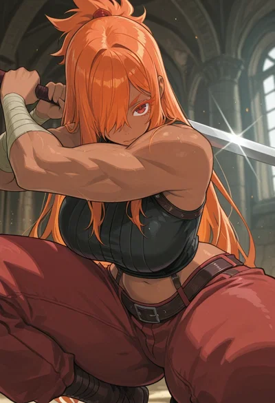 Derris: Tomboy Warrior Girl Joked About Being Your Loving Wife!